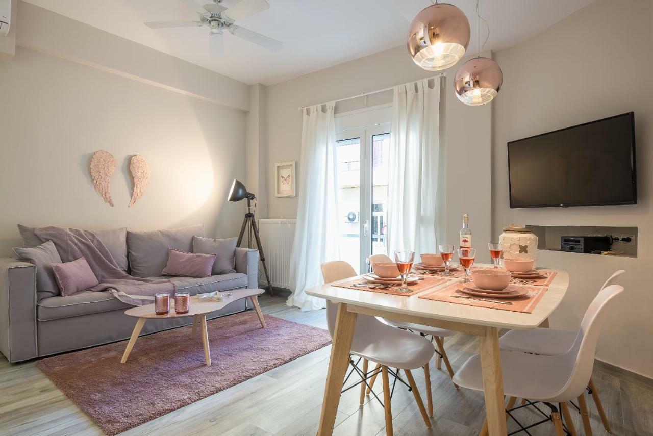 "Sunbow Earth"- Boutique New Apt In Dowtown Atene Esterno foto