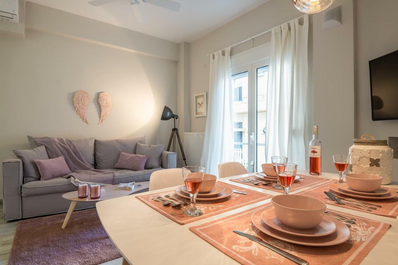 "Sunbow Earth"- Boutique New Apt In Dowtown Atene Esterno foto